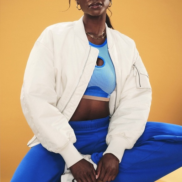 Fabletics Iconic Bomber Jacket - Picture 3 of 8